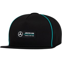 Boné Puma Mercedes-AMG Petronas Fórmula1 Aba Reta Snapback FB Cap- Adulto - Foto 1