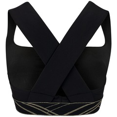 Top Fitness Puma com Bojo Média Sustentação Deco Glam - Adulto - Foto 2