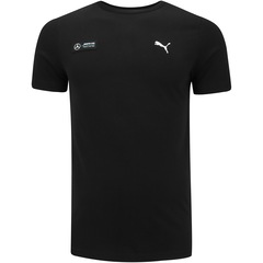 Camiseta Puma Manga Curta Mercedes-AMG Petronas Fórmula1 Essential Tee - Masculina - Foto 7