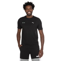 Camiseta Puma Manga Curta Mercedes-AMG Petronas Fórmula1 Essential Tee - Masculina - Foto 2