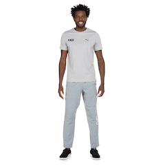 Camiseta Puma Manga Curta Mercedes-AMG Petronas Fórmula1 Essential Tee - Masculina - Foto 5