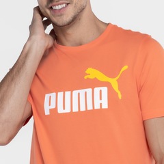 Camiseta Puma Manga Curta Essential 2 Col Logo Tee - Masculina - Foto 3