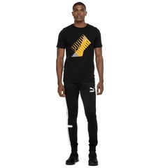 Camiseta Puma Manga Curta Power Logo Tee - Masculina - Foto 5
