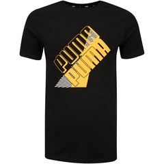 Camiseta Puma Manga Curta Power Logo Tee - Masculina - Foto 6