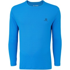 Camiseta Salomon Manga Longa UV Protection Sonic LS - Masculina - Foto 5
