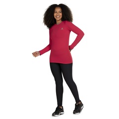 Camiseta Salomon Manga Longa Thermo LS com Proteção Solar UV - Feminina - Foto 4