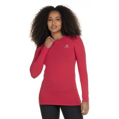Camiseta Salomon Manga Longa Thermo LS com Proteção Solar UV - Feminina - Foto 2
