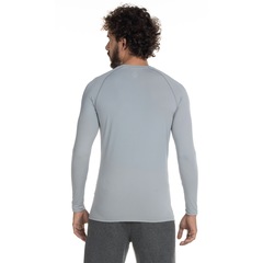 Camiseta Salomon Manga Longa com Proteção Solar Thermo LS - Masculina - Foto 3