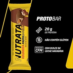 Barra de Proteína Protobar Nutrata Dulce De Leche Havanna - Foto 2