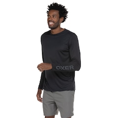 Camiseta Oxer Manga Longa com Proteção UV Leve - Masculina - Foto 4