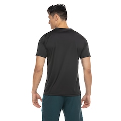 Camiseta Masculina Oxer Manga Curta Cava Tradicional Estampa Folha - Foto 3
