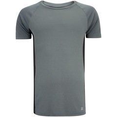Camiseta Cava Raglan Oxer Manga Curta Mesh Refletivo - Masculina - Foto 7