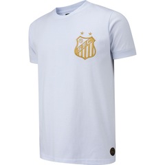 Camisa do Santos Athleta Rei Pelé Retro - Masculina - Foto 3