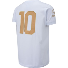 Camisa do Santos Athleta Rei Pelé Retro - Masculina - Foto 4