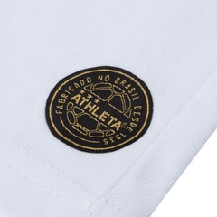 Camisa do Santos Athleta Rei Pelé Retro - Masculina - Foto 5