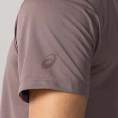 Camiseta ASICS Manga Curta Logo Espiral Crepe - Masculina - Foto 5