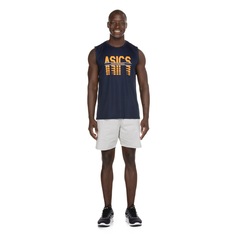 Camiseta Regata Masculina ASICS Logo Performance - Foto 5