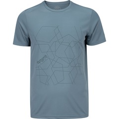 Camiseta ASICS Manga Curta Triangles - Masculina - Foto 6