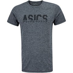 Camiseta ASICS Manga Curta Fugi - Masculina - Foto 1