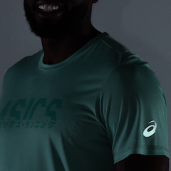 Camiseta ASICS Manga Curta Fugi - Masculina - Foto 3