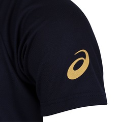 Camiseta ASICS Performance com Proteção UV Boy Raglan - Infantil - Foto 3
