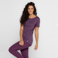 Camiseta Cava Tradicional Básica Manga Curta Oxer Jogging III - Feminina - Foto 6