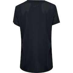 Camiseta Respirável Cava Tradicional Oxer Manga Curta com Abertura Lateral - Feminina - Foto 7