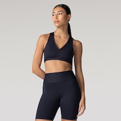 Bermuda Cós Baixo e Média Compressão Feminina Oxer Aerobic - Foto 1