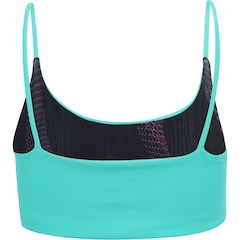 Top Fitness Oxer sem Bojo Baixa Sustentação Reversível Estampado - Adulto - Foto 2