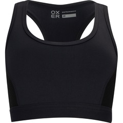 Top Fitness Oxer Sem Bojo Baixa Sustentação Color Block - Adulto - Foto 1