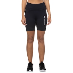 Bermuda Cós Médio e Alta Compressão Oxer Feminina Bolso Lateral Marathon - Foto 3