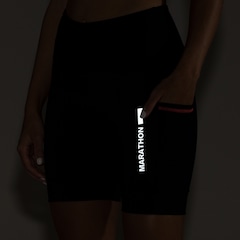 Bermuda Cós Médio e Alta Compressão Oxer Feminina Bolso Lateral Marathon - Foto 4