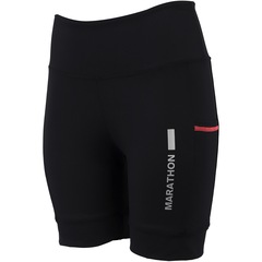 Bermuda Cós Médio e Alta Compressão Oxer Feminina Bolso Lateral Marathon - Foto 5