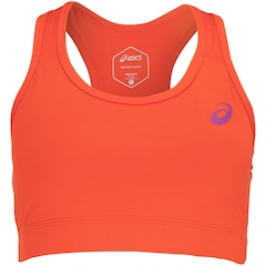 Top Fitness ASICS sem Bojo Média Sustentação Basic Logo - Adulto - Foto 1