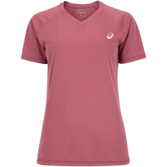 Camiseta ASICS Manga Curta Basic Logo Feminina - Foto 1