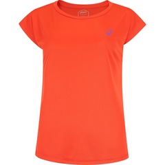 Camiseta ASICS Manga Curta Basica Decote Canoa - Feminina - Foto 1