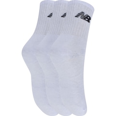 Kit de Meias New Balance Cano Alto - 3 Pares - Adulto - Foto 2
