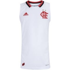 Camiseta Regata do Flamengo 2 Basquete adidas - Maculina - Foto 1