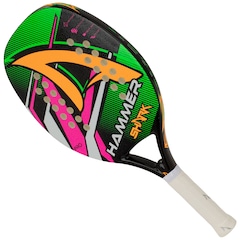 Raquete de Beach Tennis Shark Hammer Adulto - Foto 2