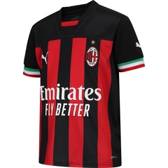 Camisa AC Milan I 22/23 Infantil Puma - Foto 3