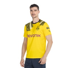Camisa Borussia Dortmund  22 Torcedor Cup Puma - Masculina - Foto 4
