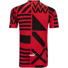 Camisa Milan 22/23 Pré Jogo Puma - Masculina - Foto 2