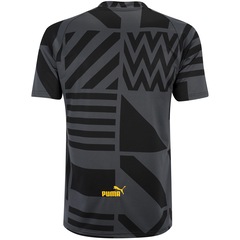 Camisa Manchester City 22/23 Pré Jogo Puma - Masculina - Foto 2
