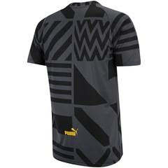 Camisa Manchester City 22/23 Pré Jogo Puma - Masculina - Foto 4
