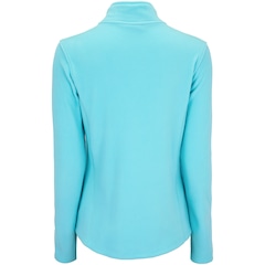 Blusa de Fleece Feminina Salomon Polar 1/2 Zíper com Proteção Solar UV - Foto 7
