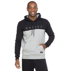 Blusa de Moletom Hurley Masculina Fechada com Capuz Type - Foto 4