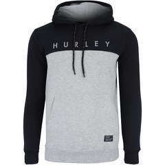 Blusa de Moletom Hurley Masculina Fechada com Capuz Type - Foto 5