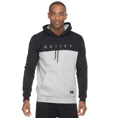 Blusa de Moletom Hurley Masculina Fechada com Capuz Type - Foto 2