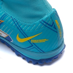 Chuteira Society Adulto Nike Zoom Superfly 9 Academy Kylian Mbappé TF - Foto 8