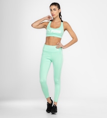 Top Fitness com Bojo Puma Mid Impact Fit Bra - Adulto - Foto 4